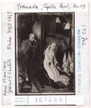 Vorschaubild Hans Memling: Geburt Christi. Granada, Capilla Real 